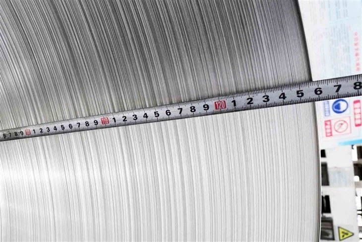 Custom width aluminum coil