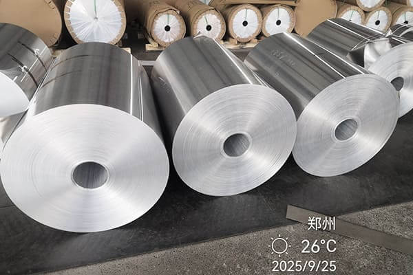 Lá nhôm 8011 90μm cho ống dẫn khí|Rào cản HVAC